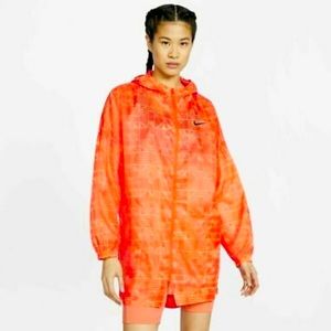 Nike WOMEN Sportswear Long Tail Woven Full Zip Hooded Jacket